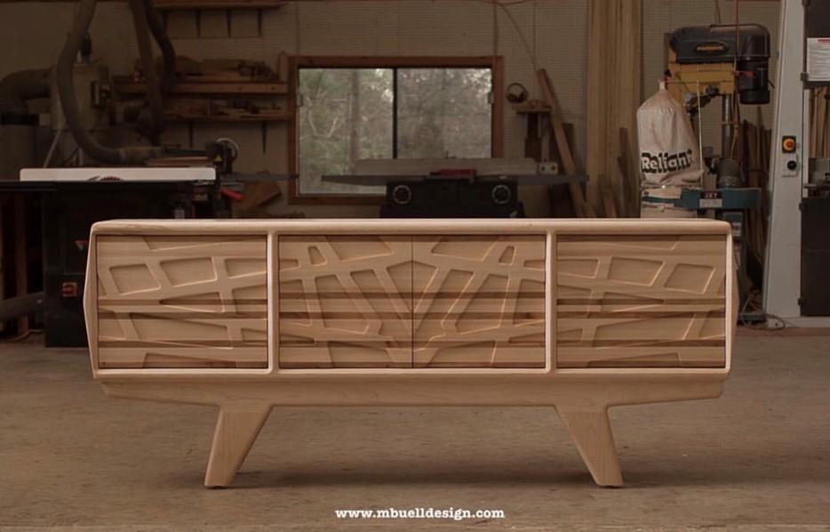 Kingpin sideboard by Matt Buell