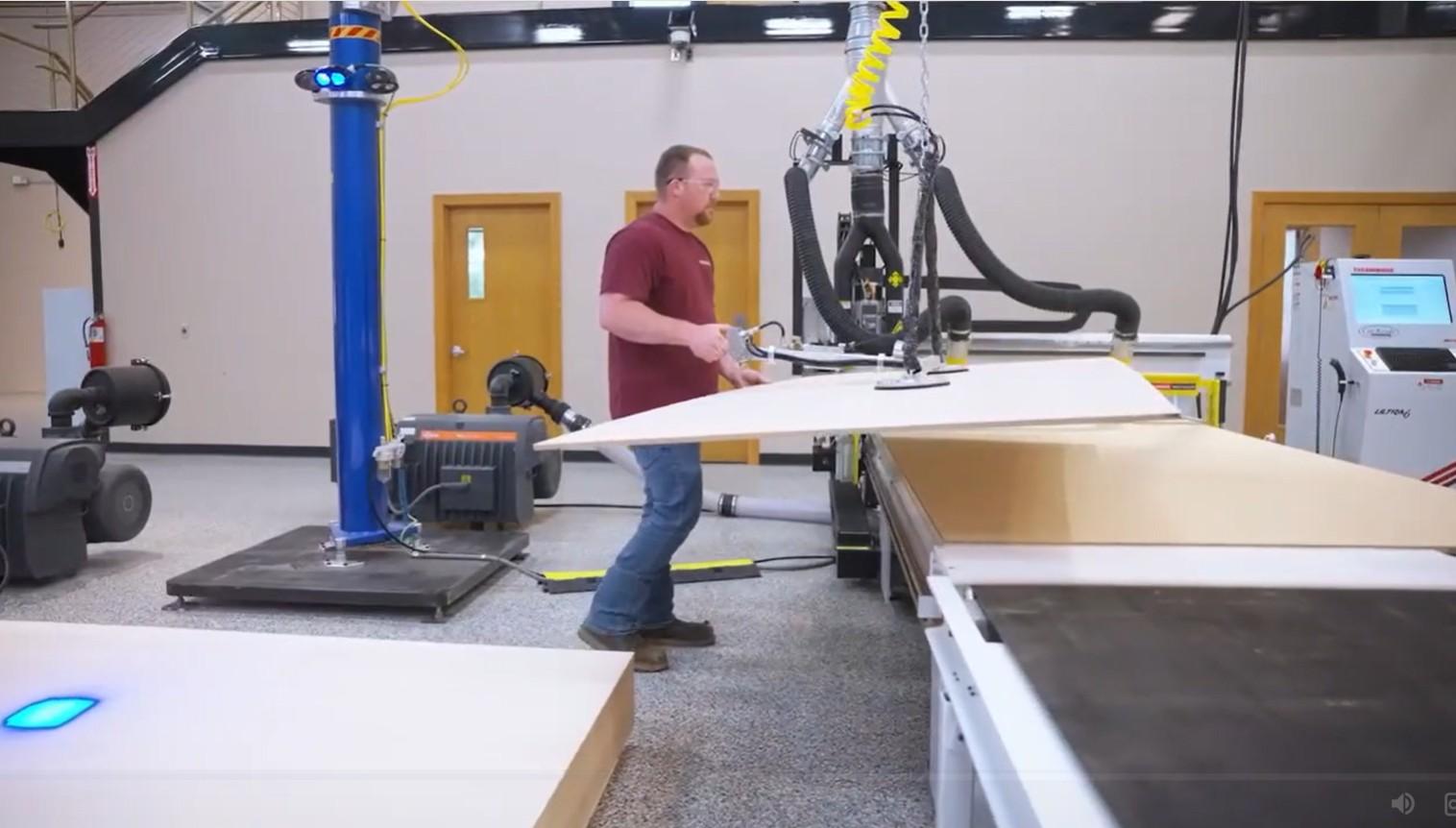 Thermwood Model 43 CNC work cell