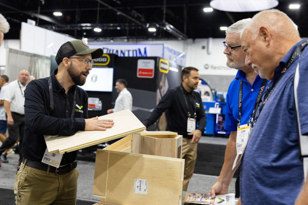 IWF booth visit
