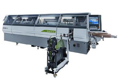 EDGEBANDER WITH QUICK-MELT GLUE SYSTEM
