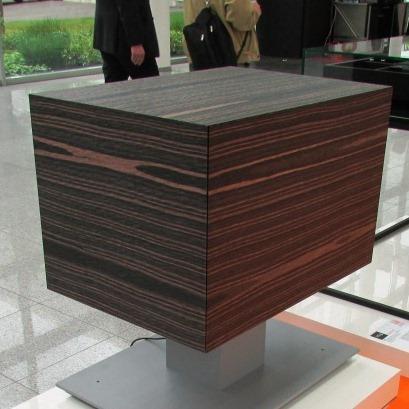 Patented Molded Laminate, Stylish Hardware: Interzum 2013