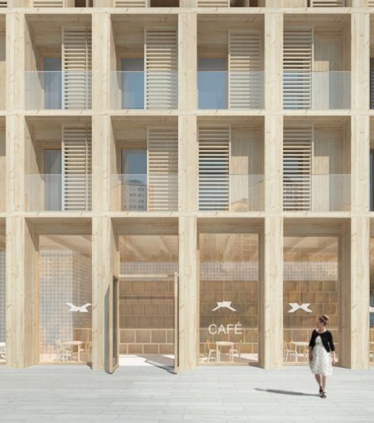 20-story Wooden Highrise Apartments Planned for Stockholm