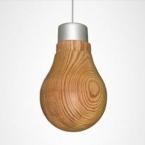Wooden LED Light Bulb: What a Bright Idea