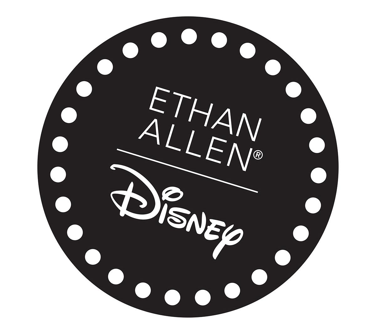 EthanAllenDisney_WhiteLogoDots_BlackCircle.jpg